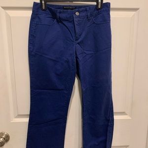 Banana Republic Ryan Fit cobalt blue jeans